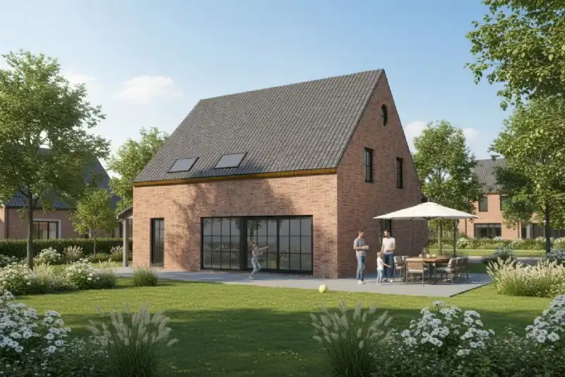 Nieuw te bouwen alleenstaande woning te Oostrozebeke. foto 2