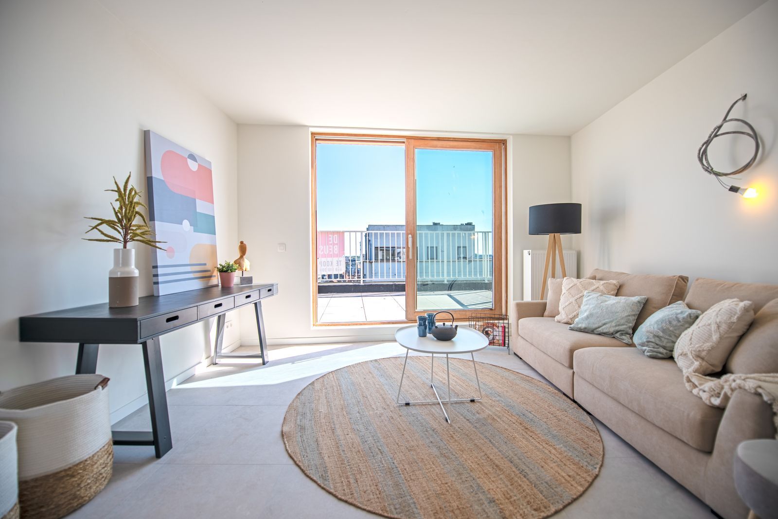 Nieuwbouw penthouse appartement met zonnige terrassen in hartje Oostende foto 3