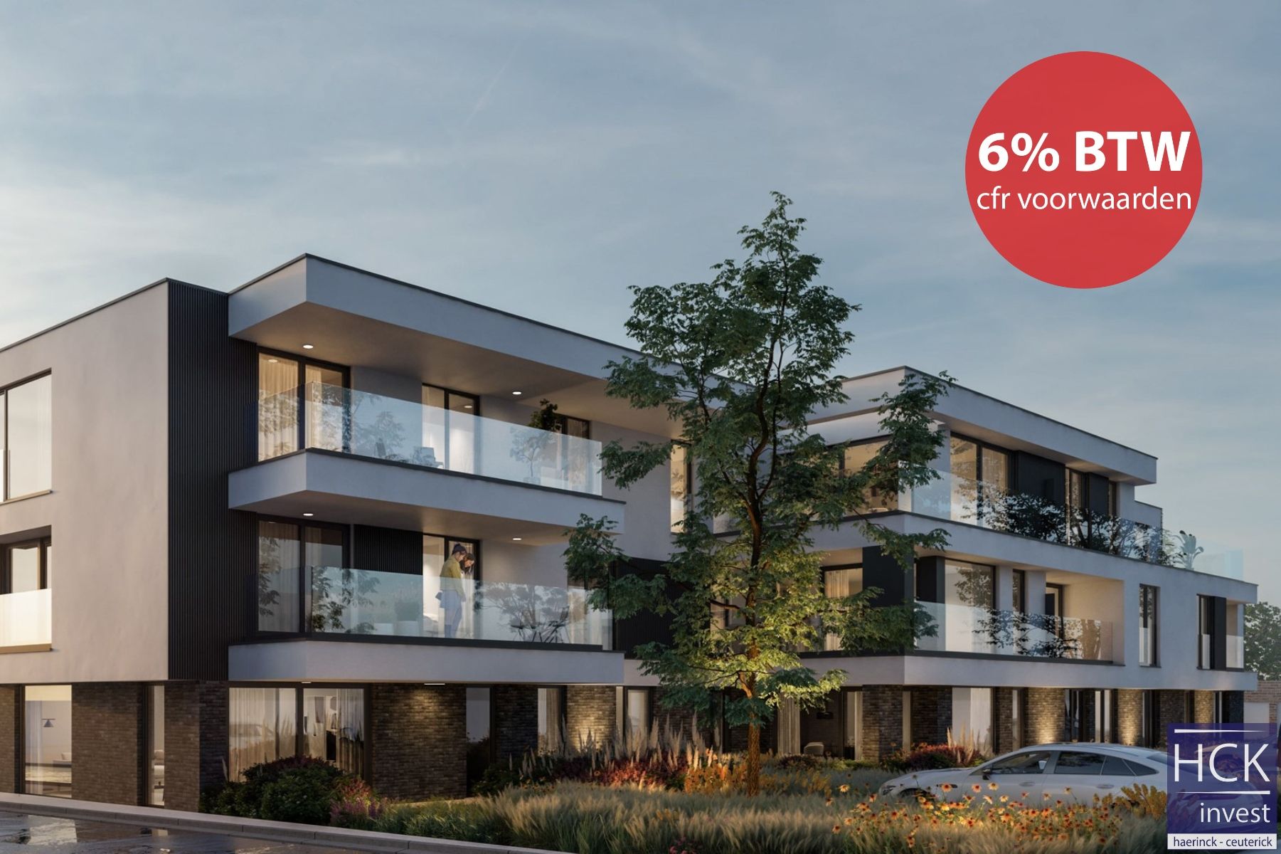 KRUISHOUTEM | POSTILJON | Uniek & groen woonproject met 24 appartementen foto {{pictureIndex}}