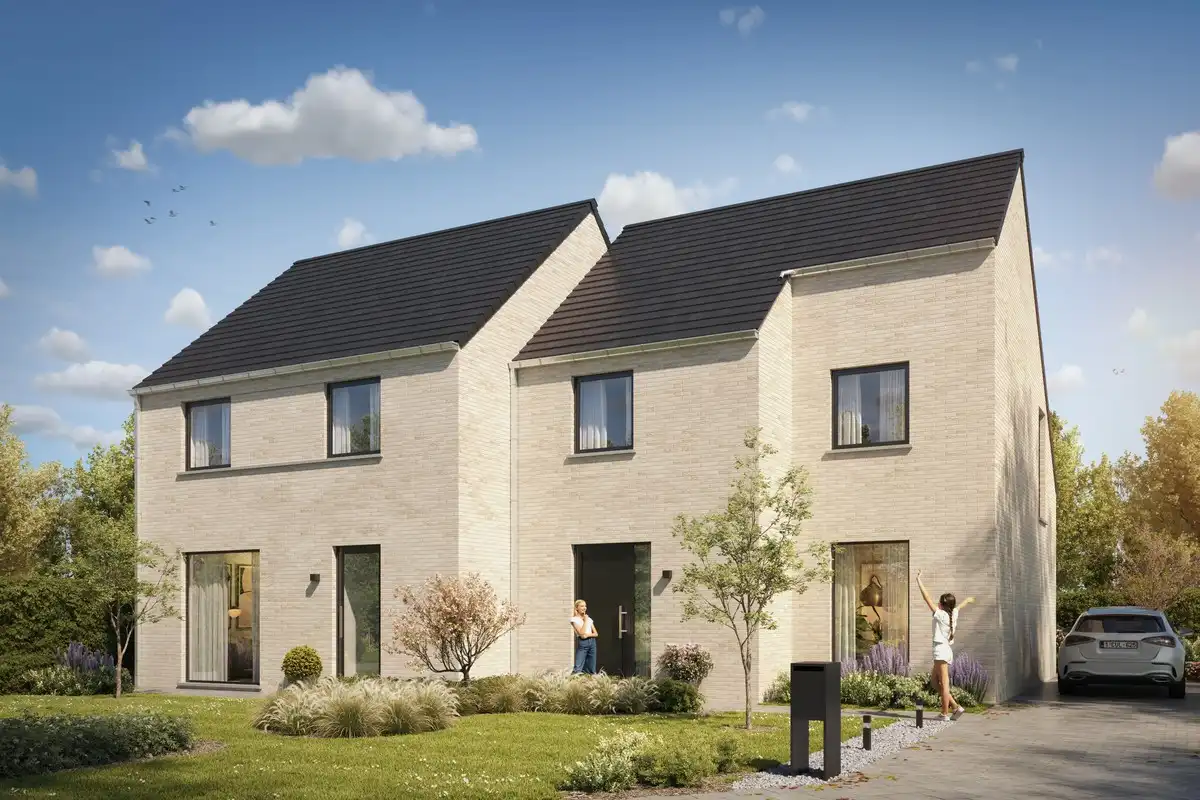 Centraal gelegen halfopen bebouwing te Wervik foto {{pictureIndex}}