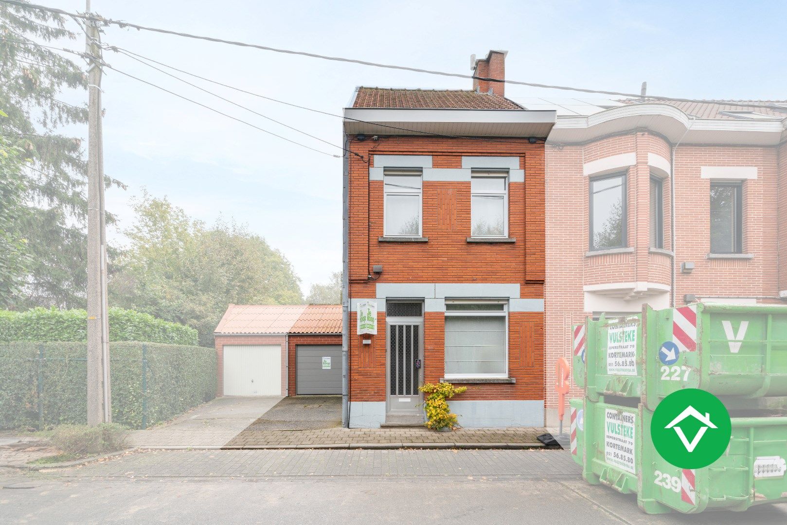 Ruime woning met 2 slaapkamers, garage en tuin nabij het stadspark te Roeselare foto 27