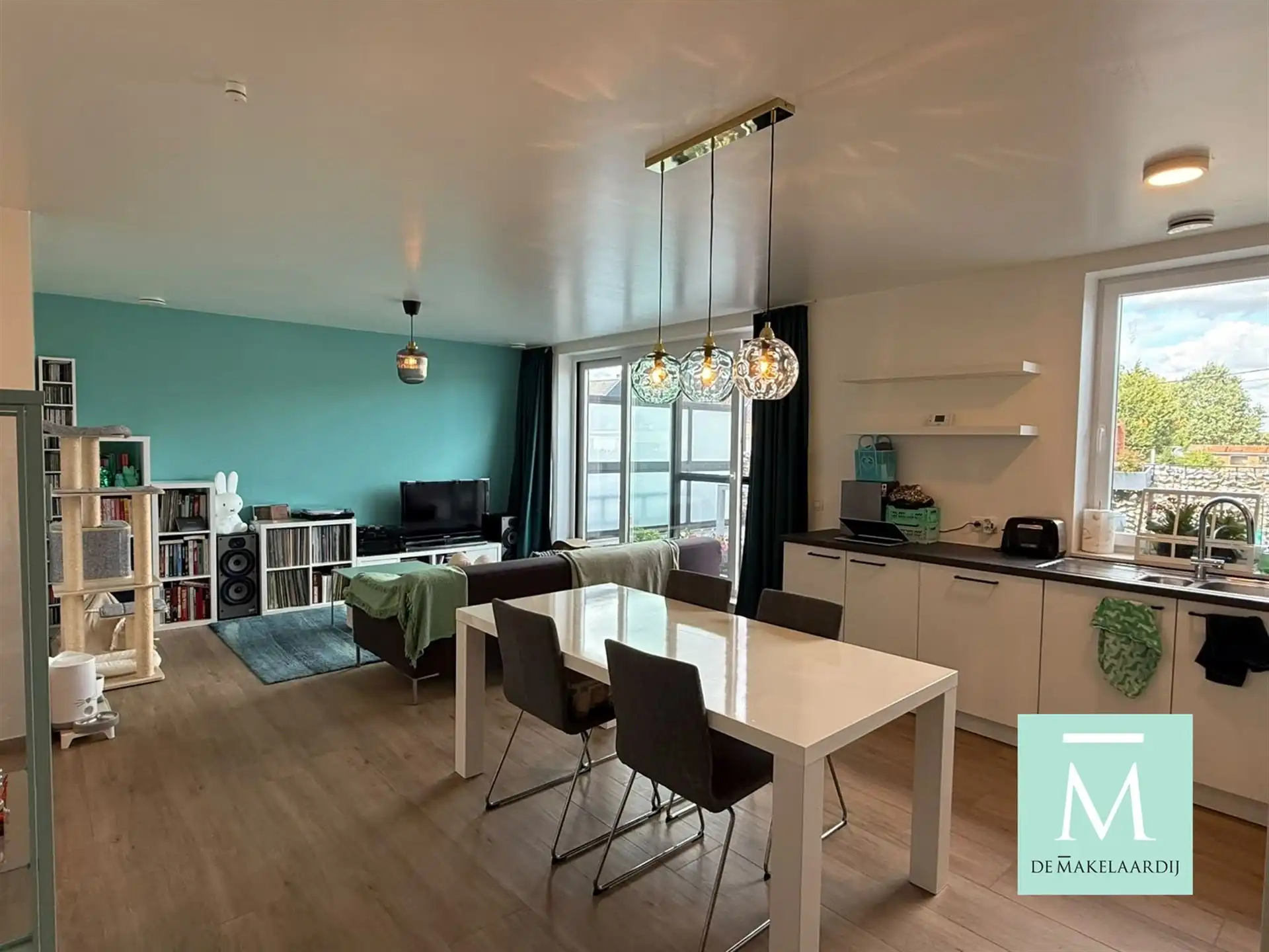 Moderne duplex met 2 slaapkamers en terras te huur in Bonheiden foto 3