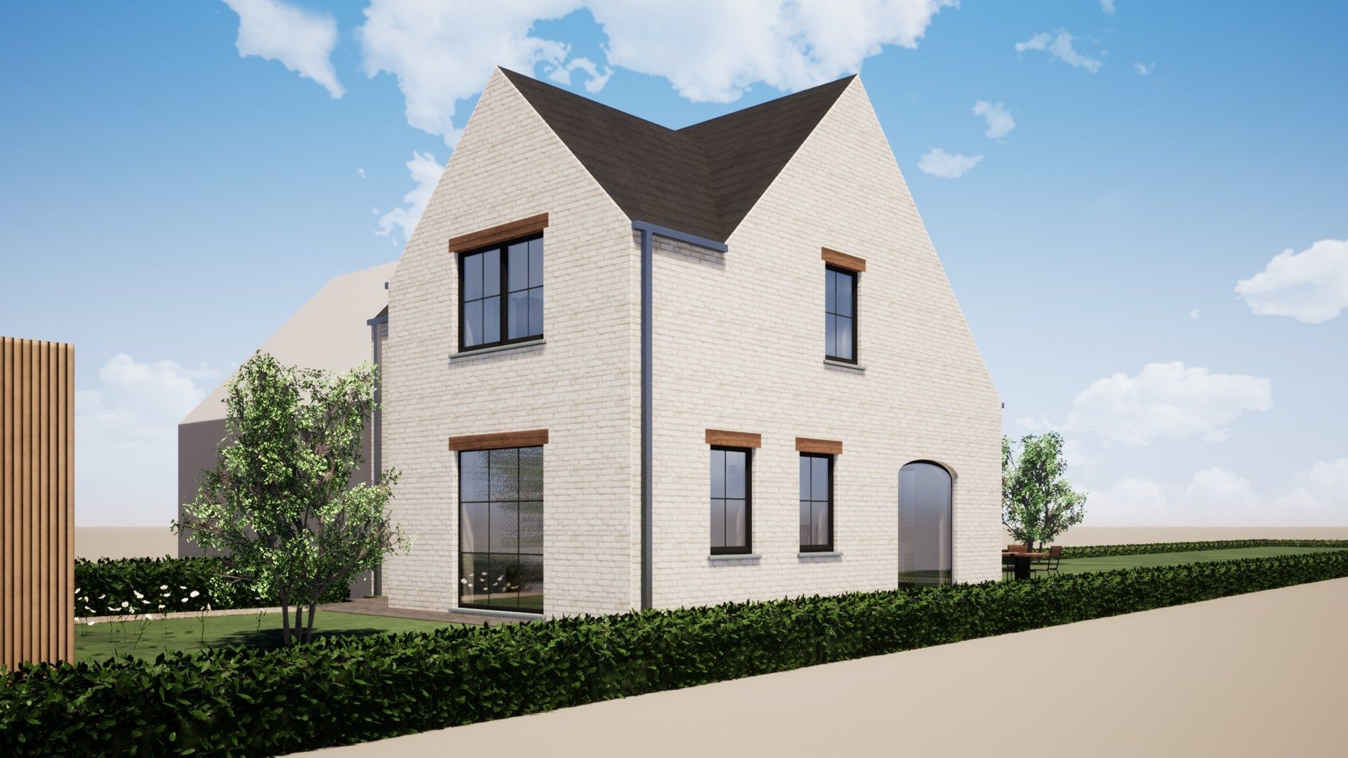 Ruime nieuwbouwwoning in landelijke setting te Kortemark foto 8