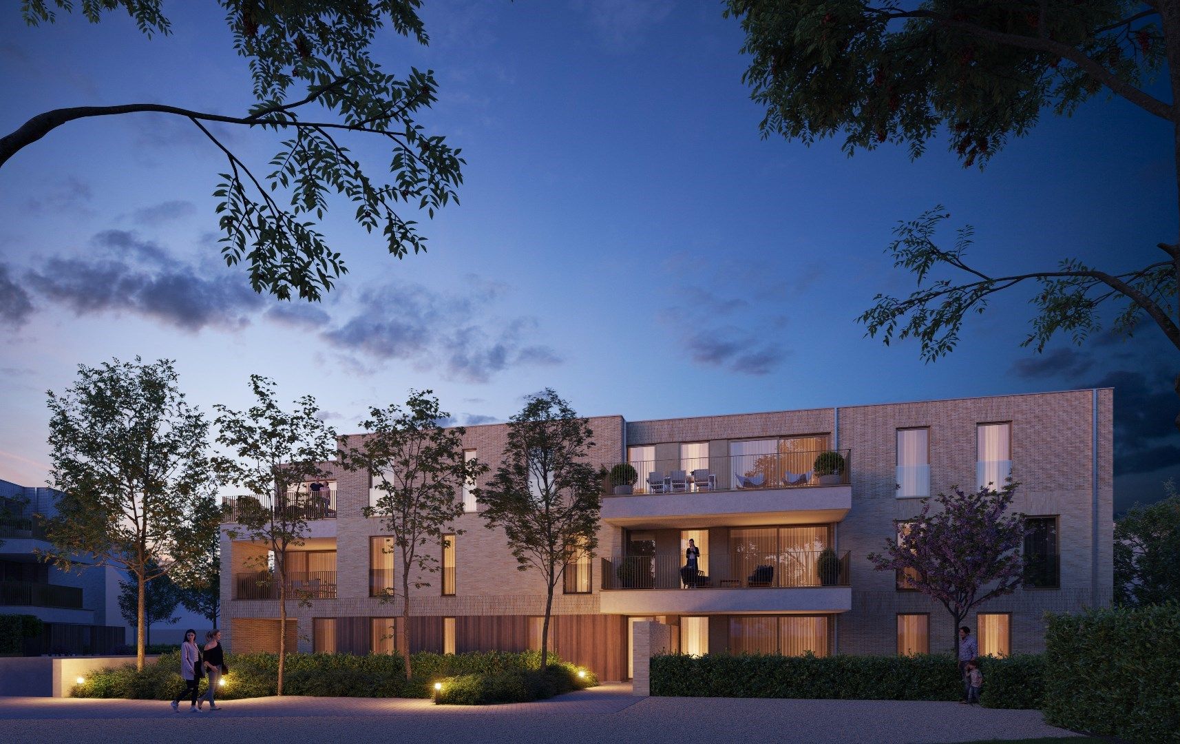 Nieuwbouwappartement met twee slaapkamers en terras van 14,40m² foto 6