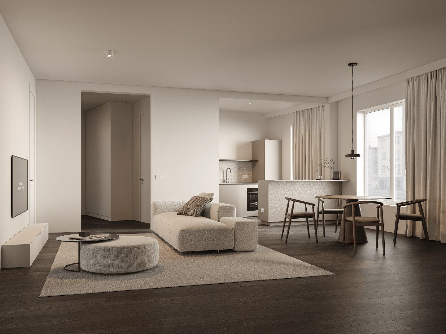 Modern en energiezuinig appartement met 2 slaapkamers te koop! foto 2