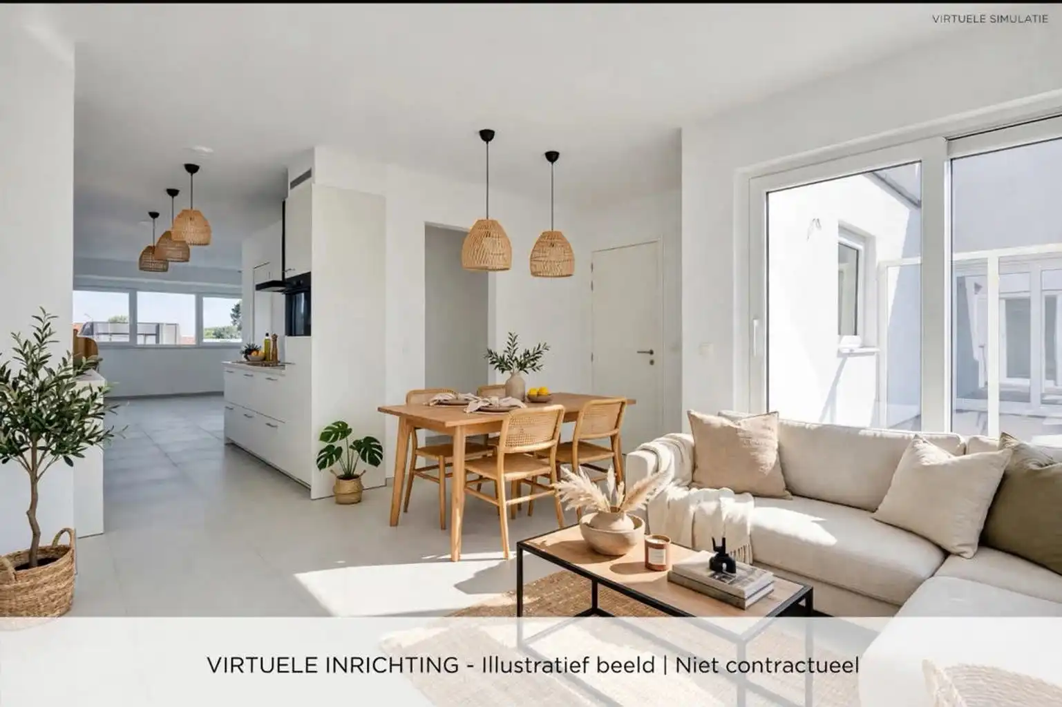 Energiezuinig nieuwbouwappartement 2 slaapkamers en terras foto 6