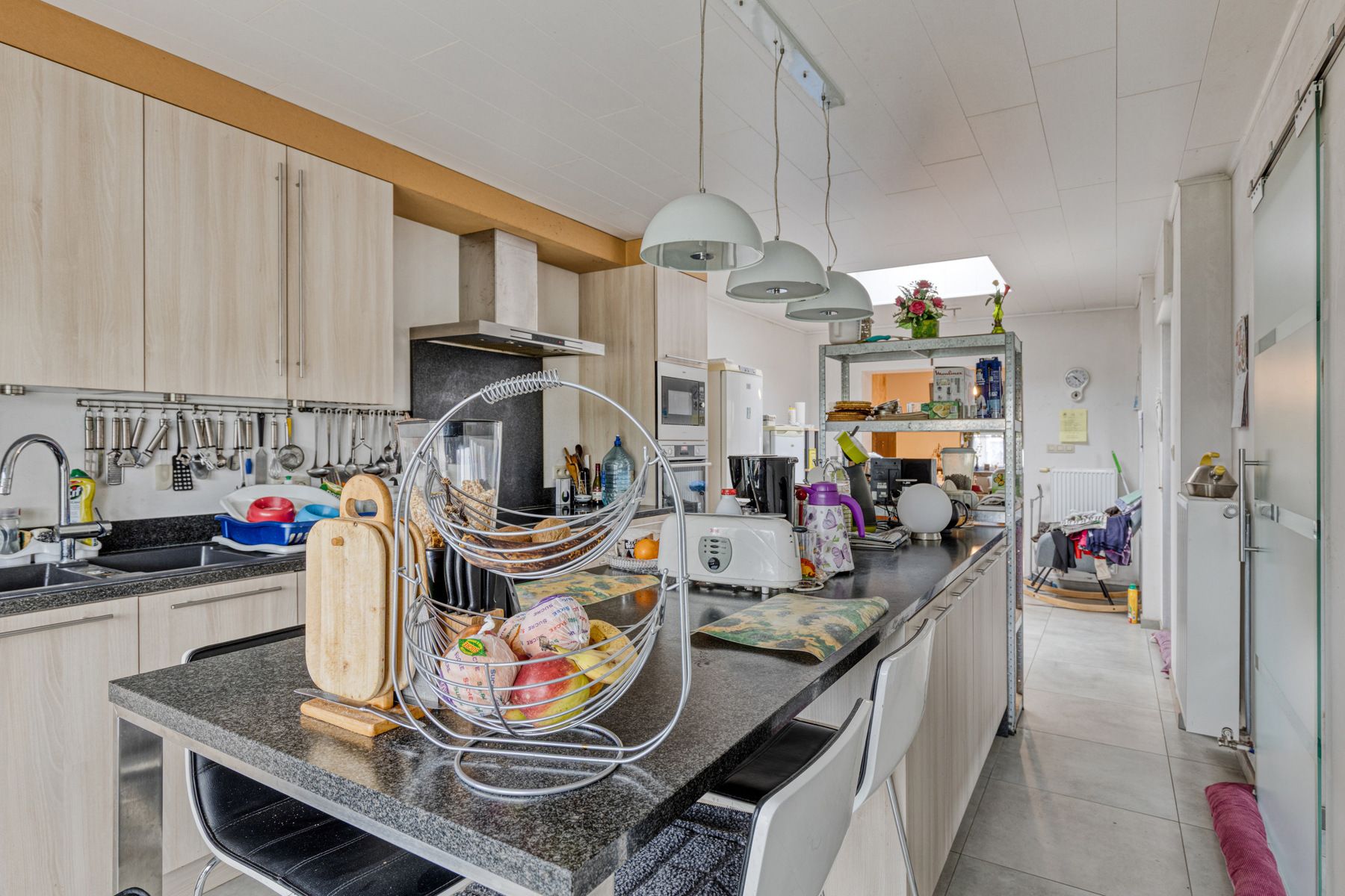 Driegevelwoning met grote tuin nabij centrum Halle foto 6