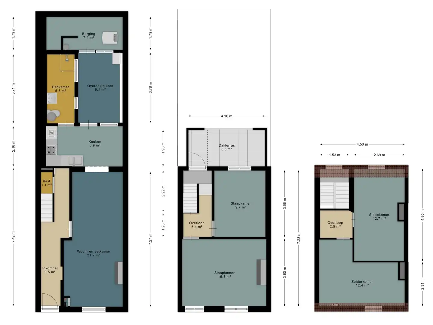 Te renoveren rijwoning met vier slaapkamers te Ledeberg foto 21
