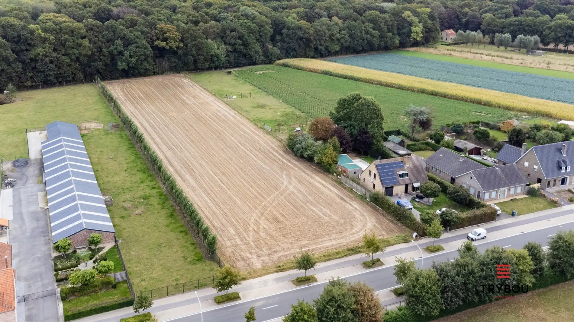 Bouwgrond met natuurzone te koop – Poelkapellestraat 23A, Houthulst foto 5