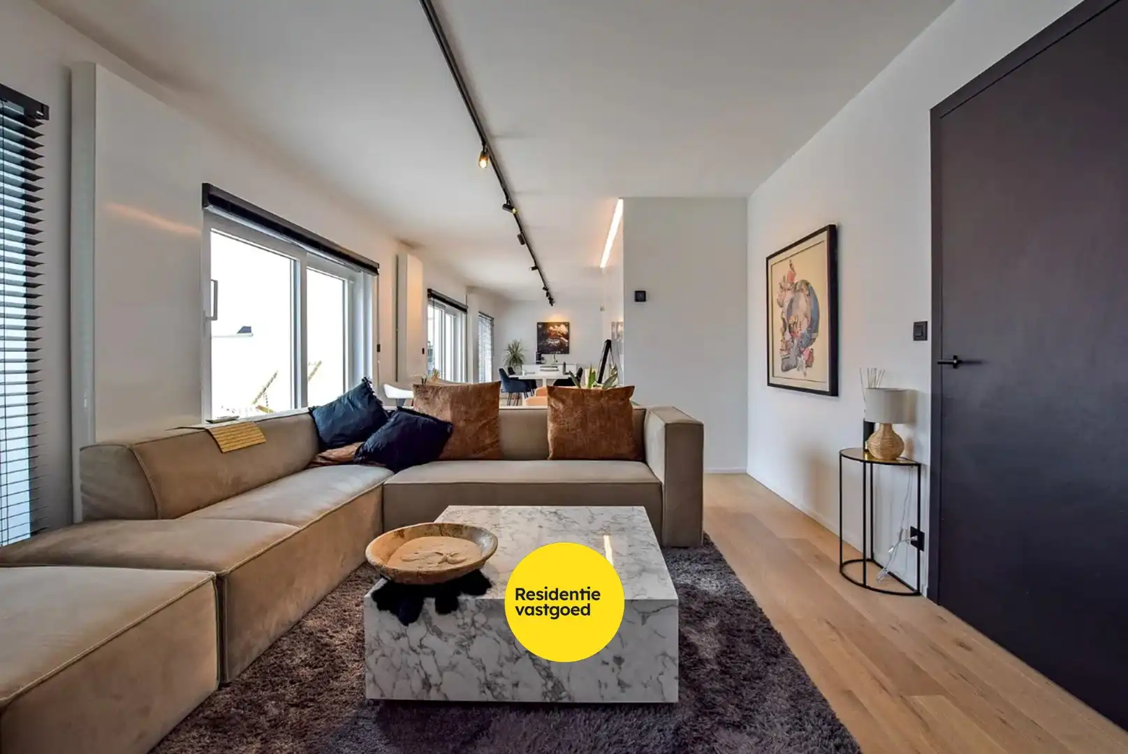 Exclusief penthouse (99m²) met maar liefst 100m² dakterras te Sint-idesbald (Koksijde).  foto 3