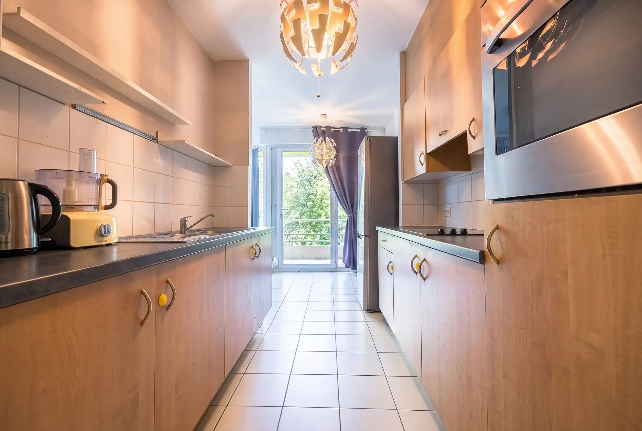 Appartement met 2 slaapkamers + P foto 2