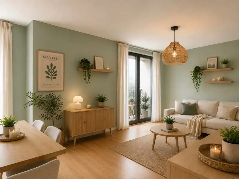 1 SLAAPKAMER APPARTEMENT TE HUUR IN WACHTEBEKE foto 3