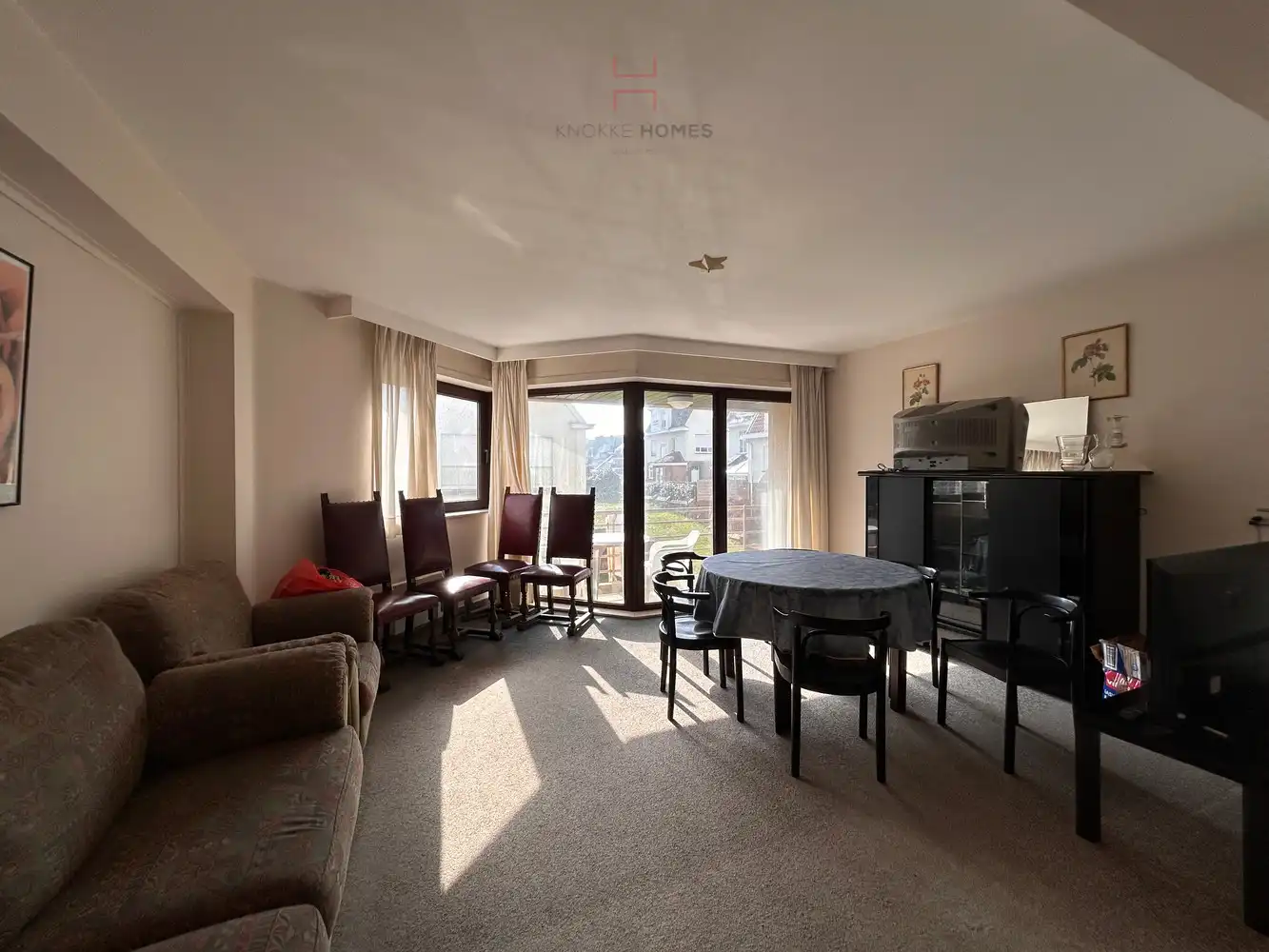 Zuidgericht appartement met zonnig terras te Duinbergen foto 7