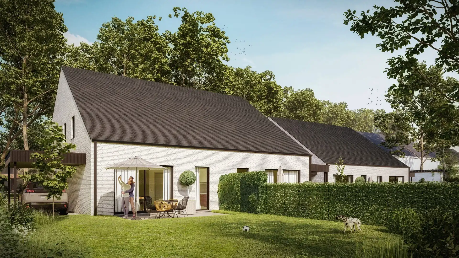 Energiezuinige halfopen bebouwing met ruime tuin foto 6