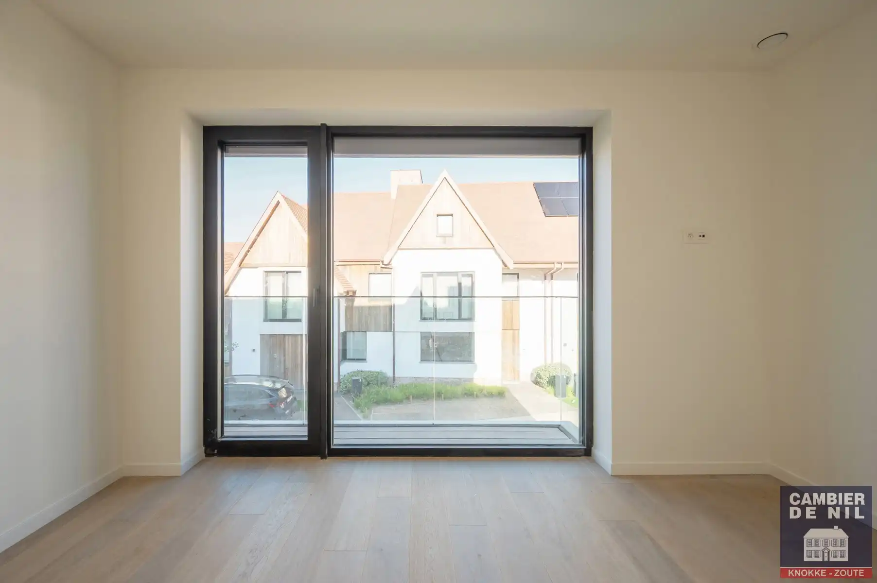 Nieuwbouw - ongemeubelde koppelvilla in rustige,  residentiële wijk te Knokke-Heist  foto 16