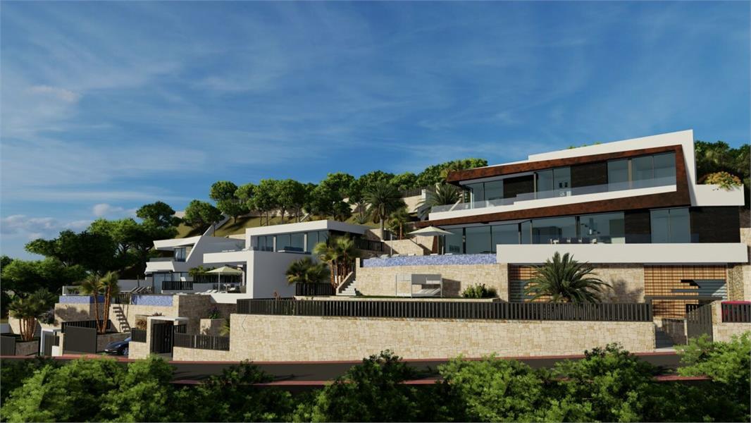 NIEUWBOUW LUXE VILLA MET SPECTACULAIR UITZICHT IN CALPE foto 10