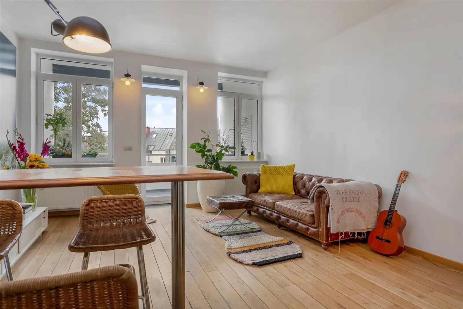 Gezellig 1 slaapkamer appartement met terras op toplocatie. foto 2