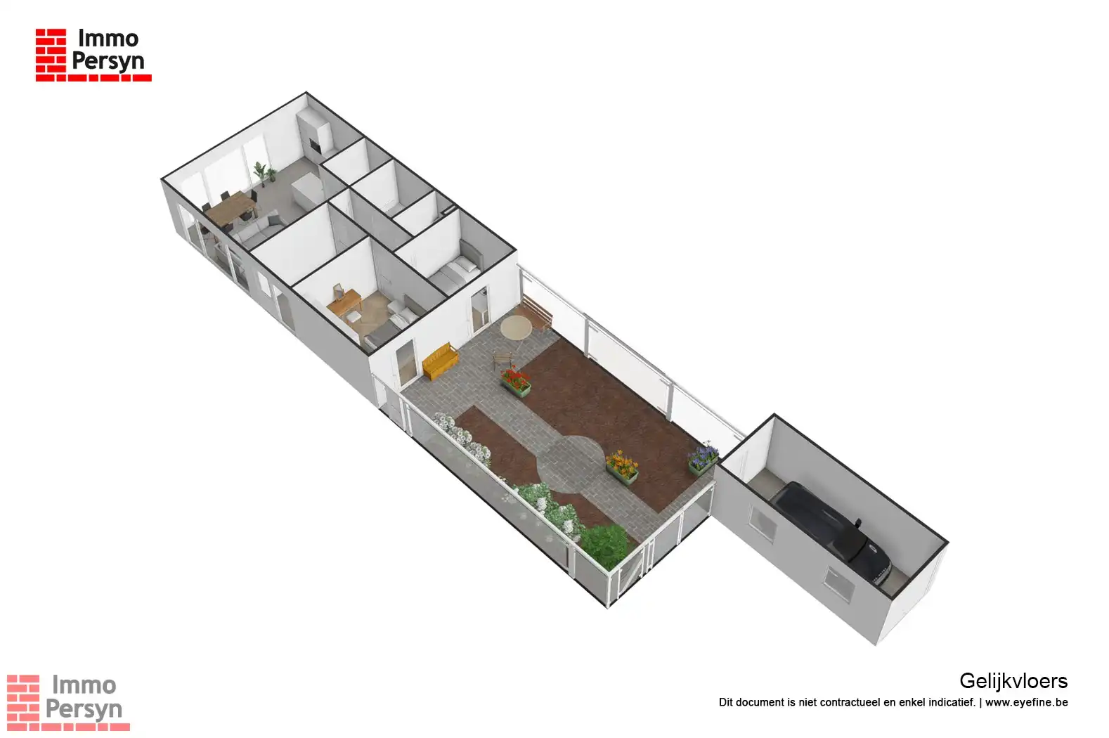 Instapklaar gelijkvloers appartement met private tuin, garagebox en gunstig EPC te Aarschot foto 31