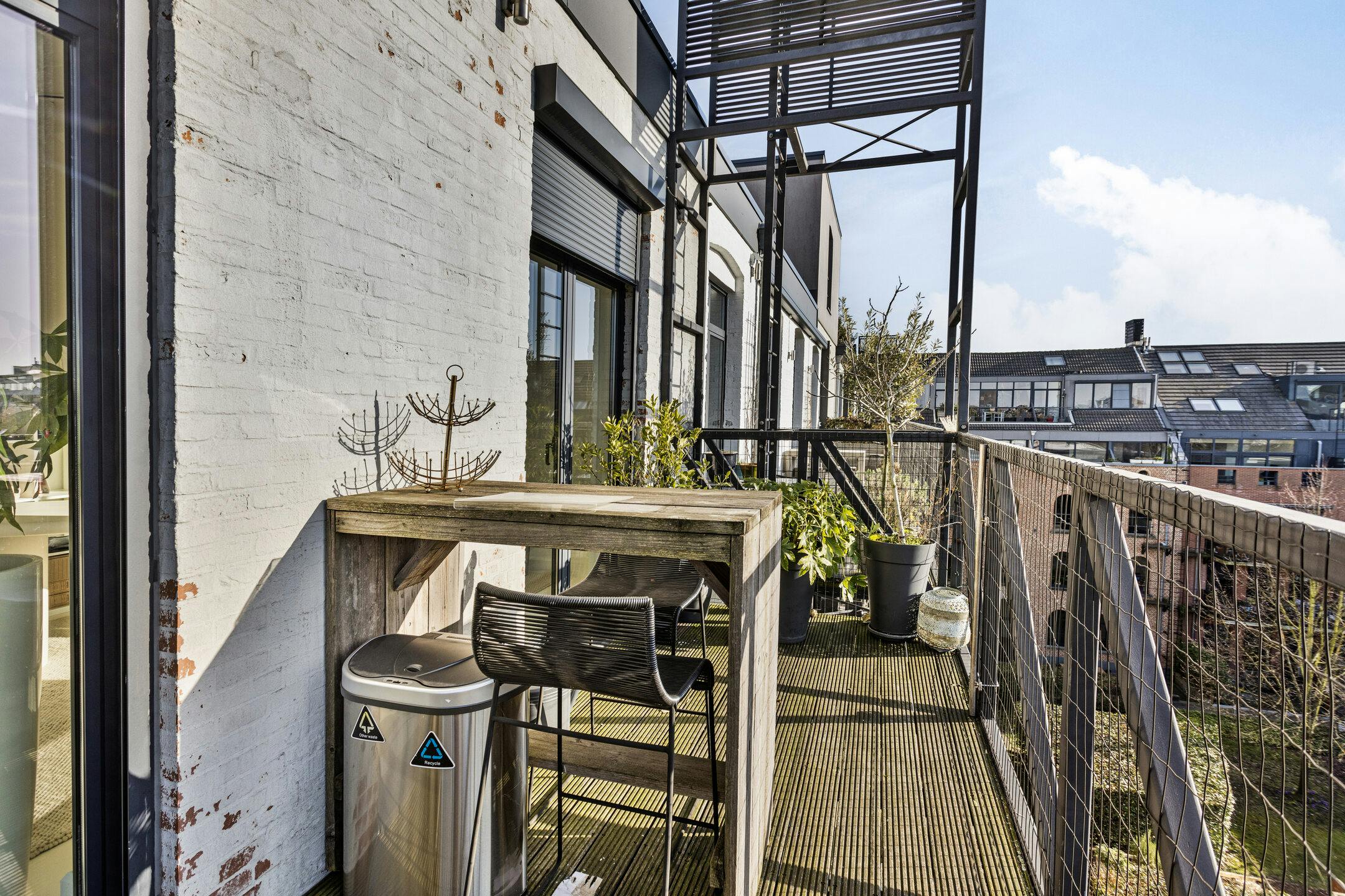 Penthouse duplex appartement met twee terrassen te koop foto 25