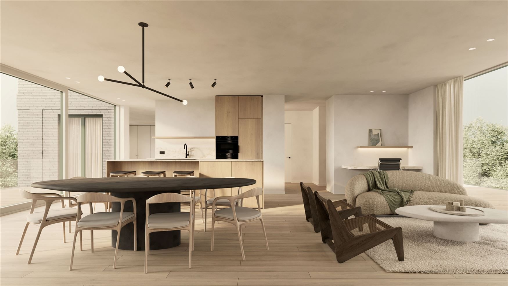 Luxueuze penthouse met royale terrassen foto {{pictureIndex}}