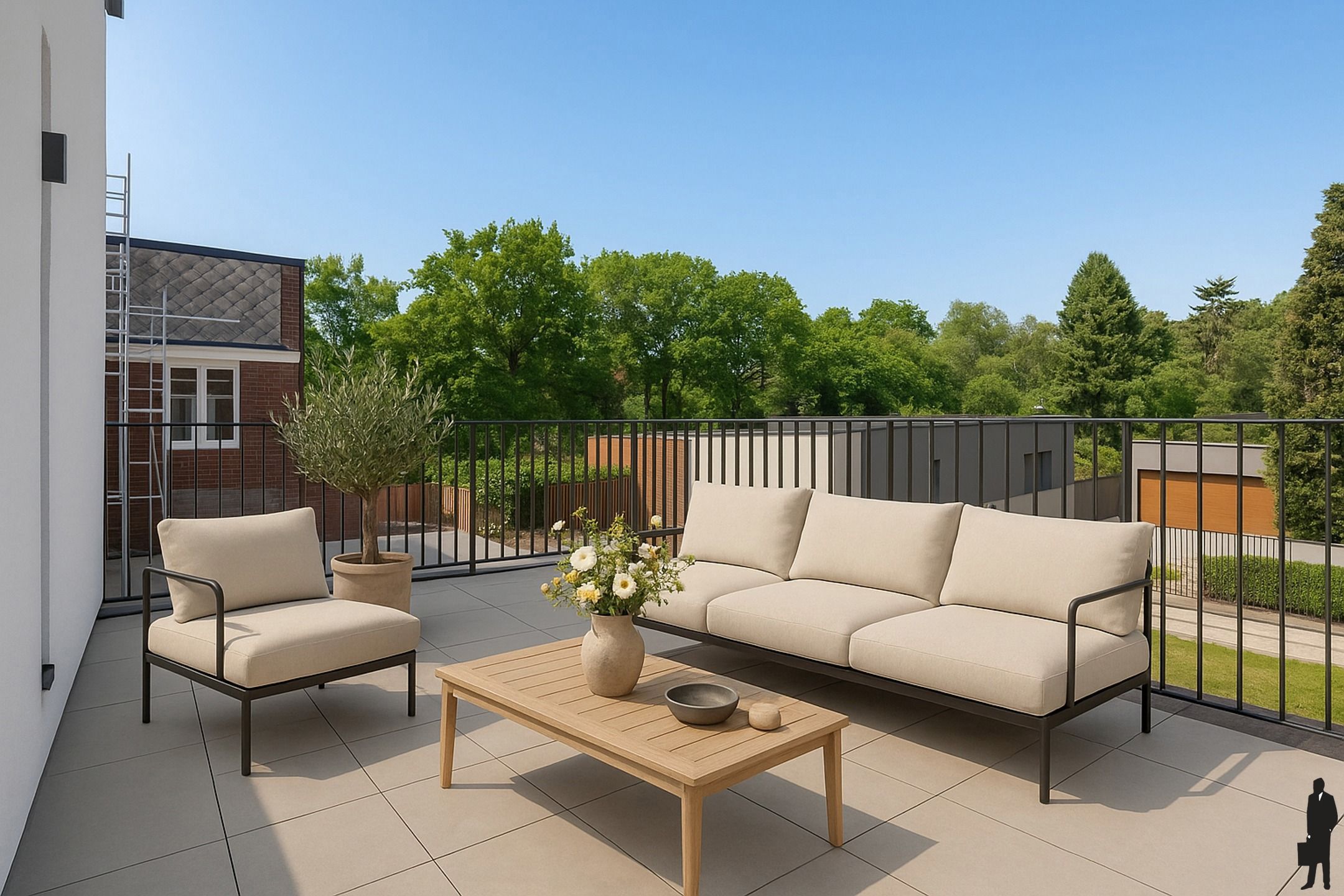 Energetisch gerenoveerd duplex appartement met ruim terras! foto 4