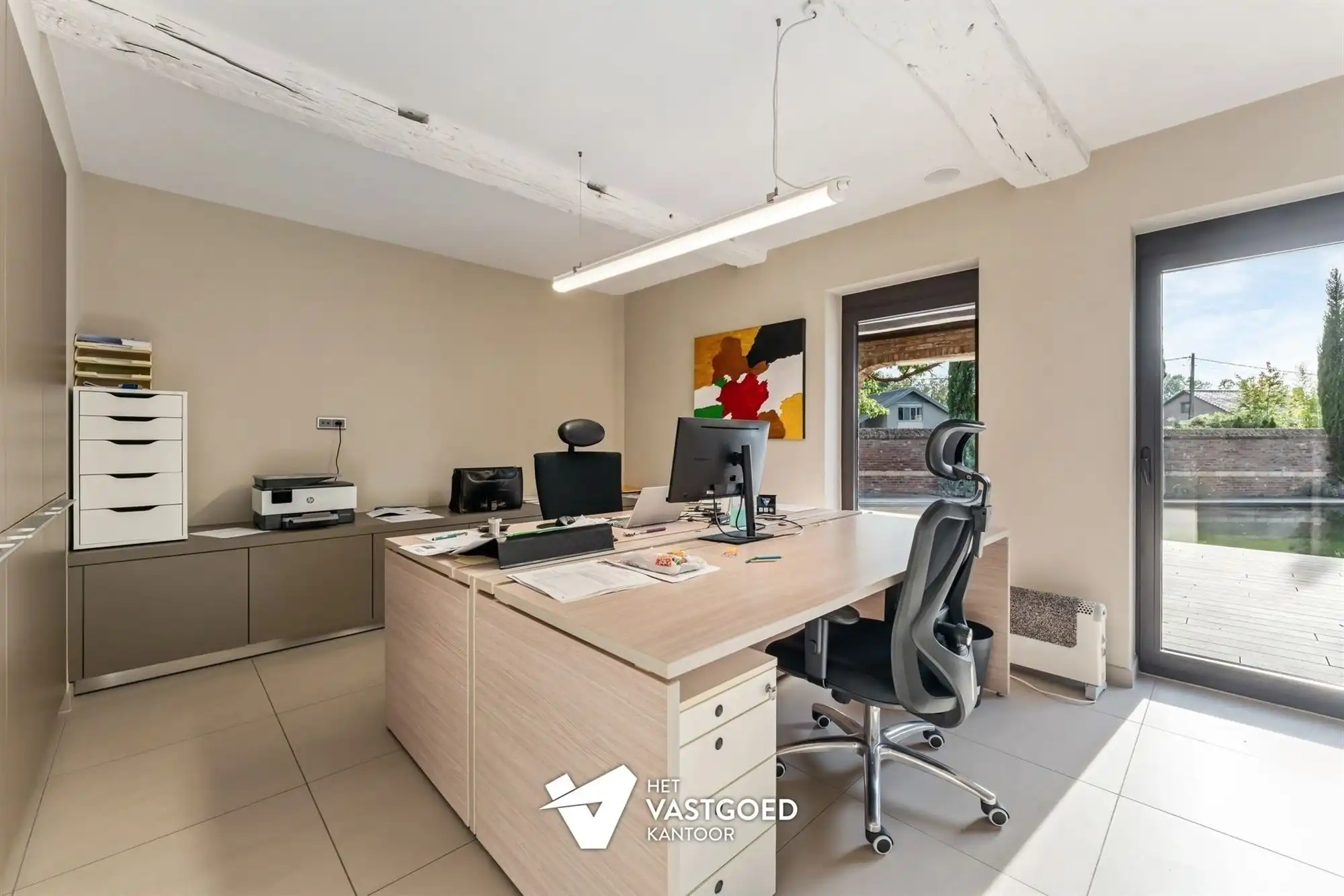 PRACHTIGE AUTHENTIEKE VILLA (585M²) MET BINNENZWEMBAD EN ZWEMVIJVER OP EEN PERCEEL VAN 48A75 TE KERMT foto 12