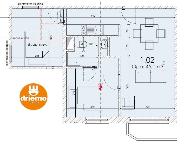 2 slaapkamer appartement in Sint-Idesbald foto 12