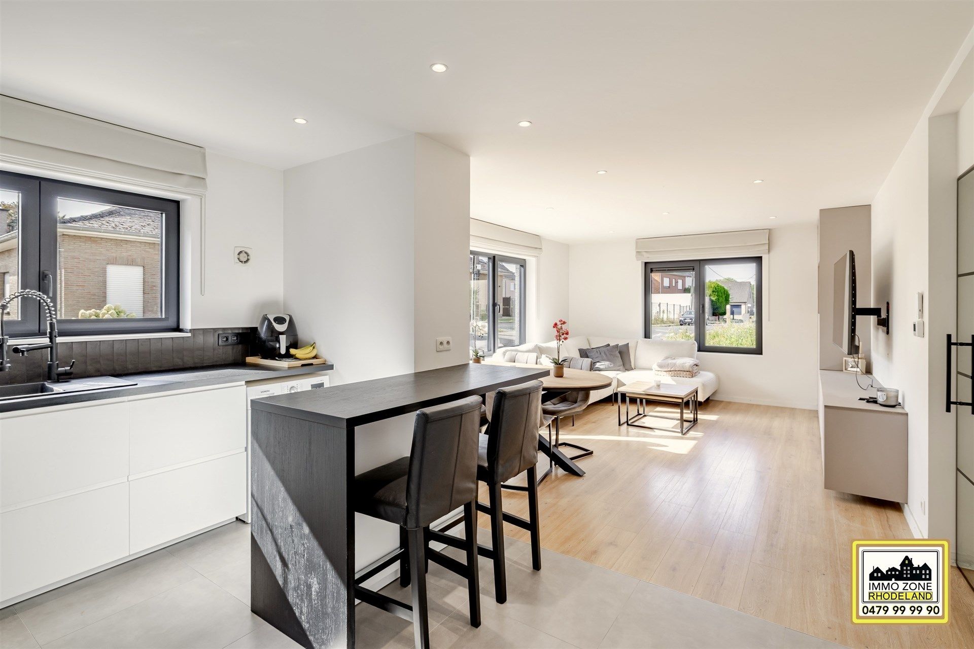 Luxueus gelijkvloers appartement met 2 slpks en terras foto 10