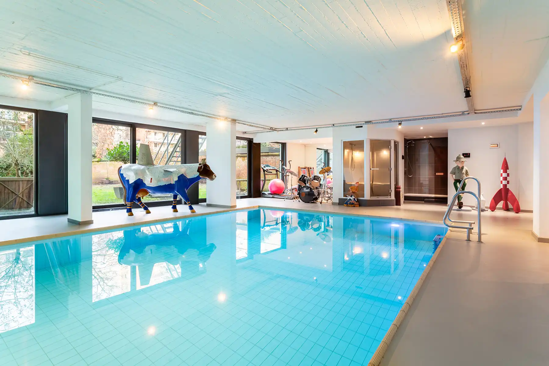 Villa-appartement met privatieve stadstuin en welness.  foto 24