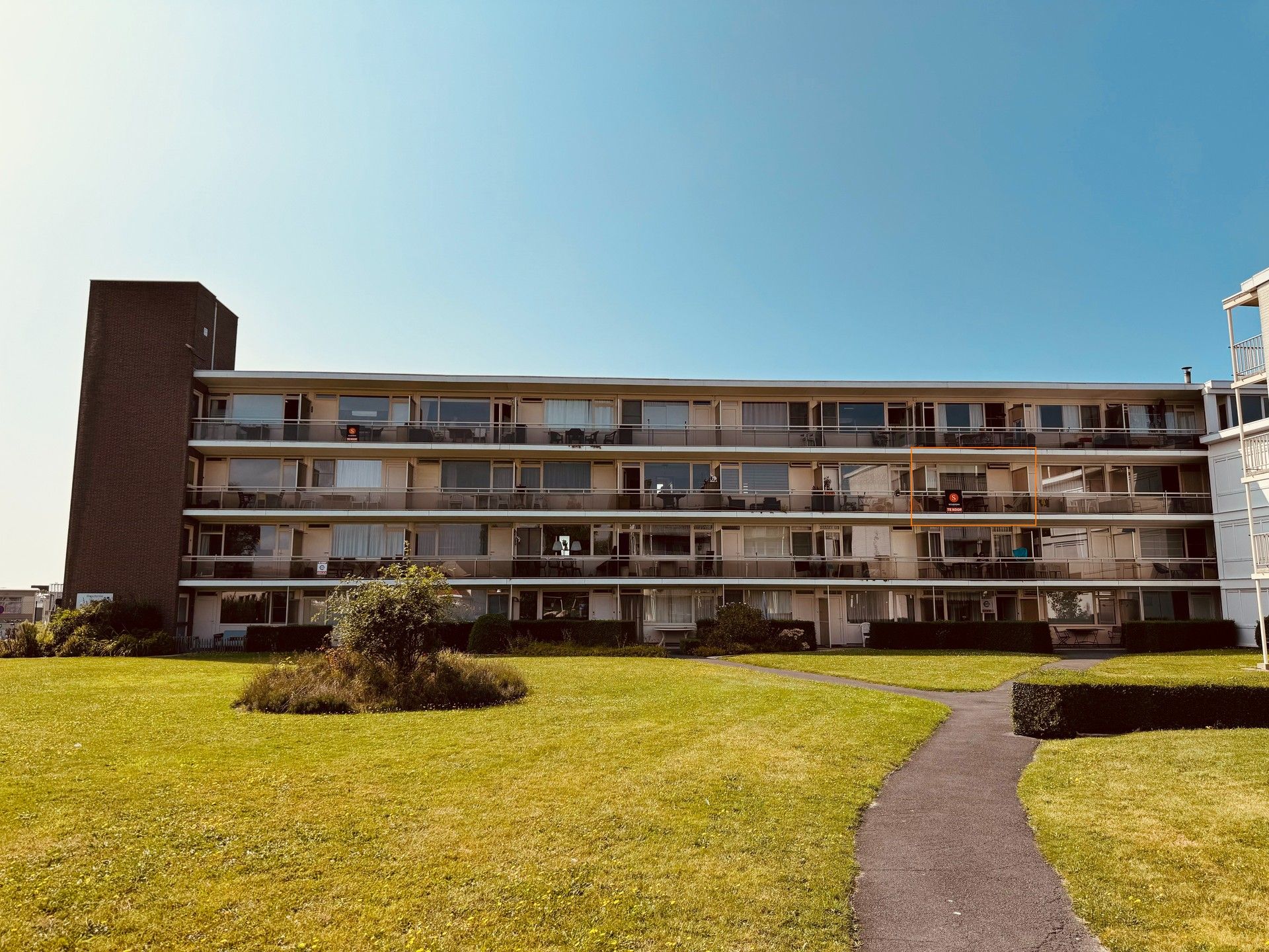 Hoofdfoto van de publicatie: Heel verzorgd appartement met 1 slaapkamer te Vosseslag - De Haan.