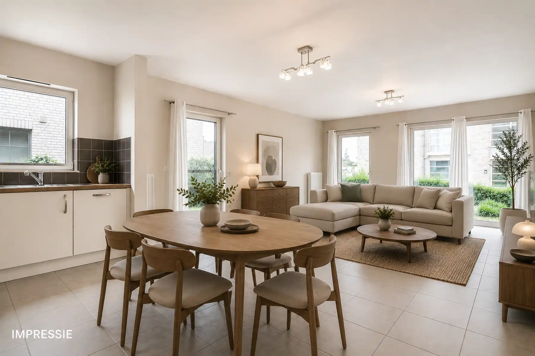 Instapklaar gelijkvloers appartement met privatieve tuin foto 5