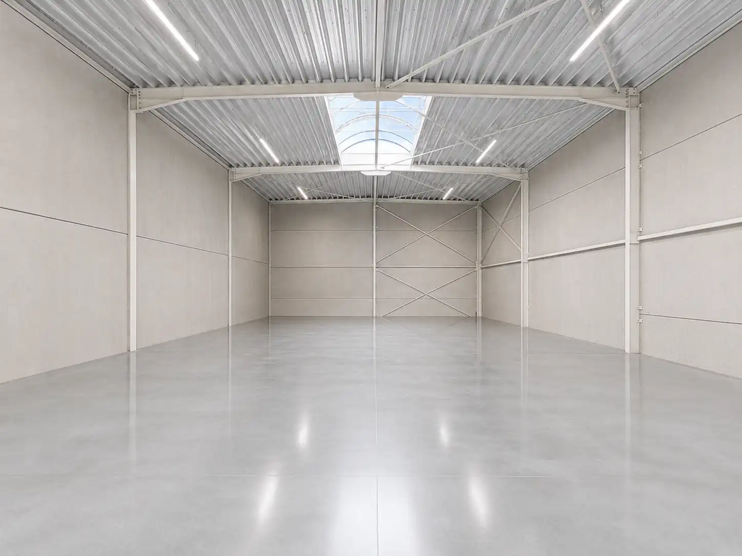 NIEUWE BEDRIJFSHAL VAN 431 M² IN PELT – BTW RECUPEREERBAAR! foto 3