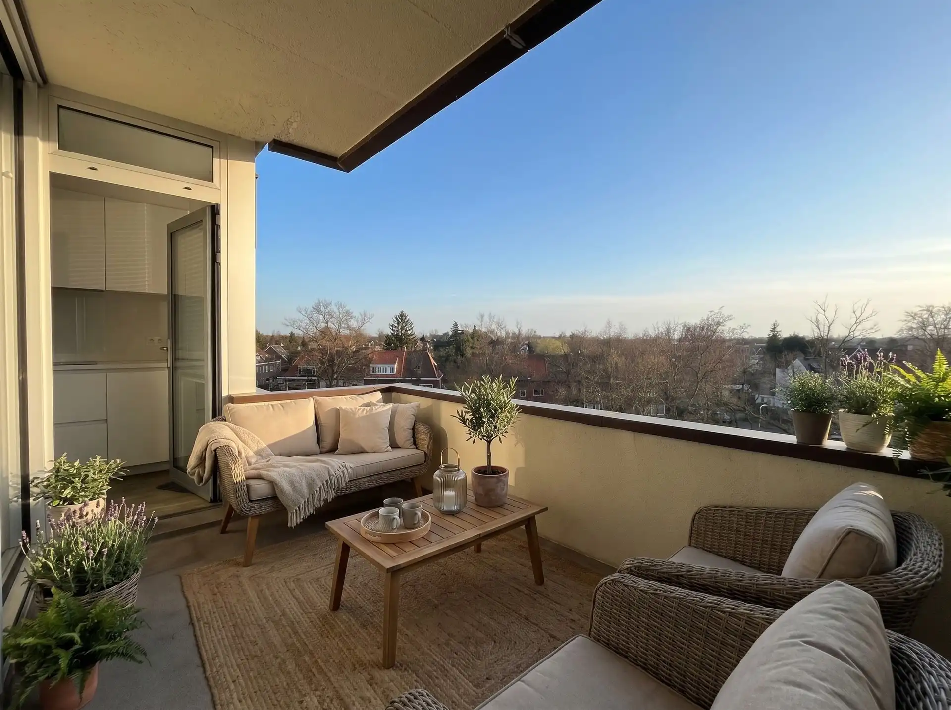 Gerenoveerd appartement met zuid terras en autostaanplaats  foto 5