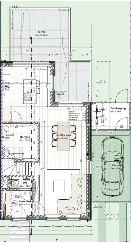 Ruime nieuwbouwwoning met carport en tuin foto 2