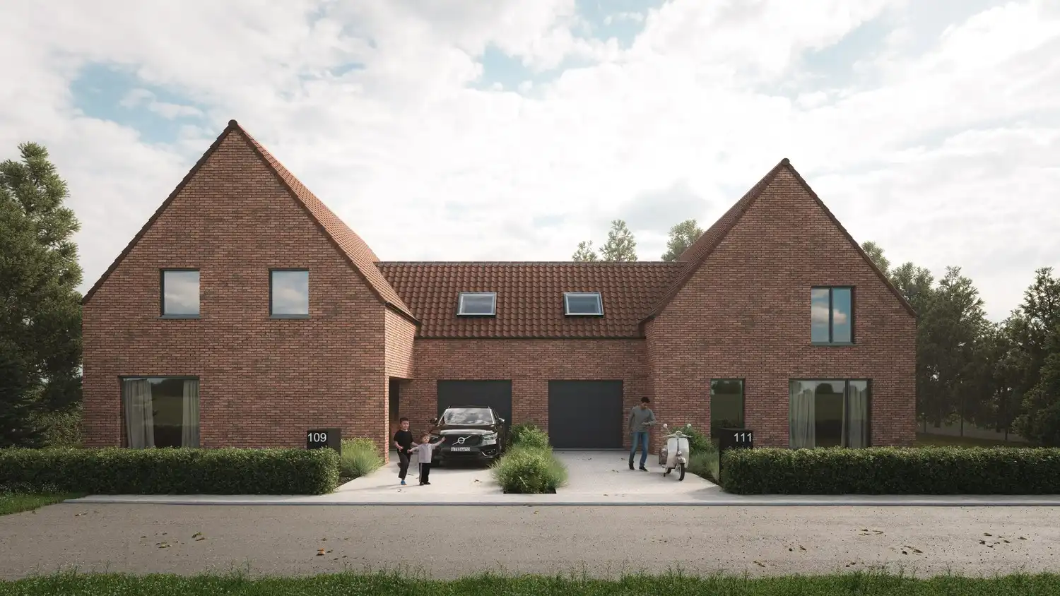 Lot bouwgrond (2356m²) met landelijk verzicht!!! 6% BTW! foto {{pictureIndex}}