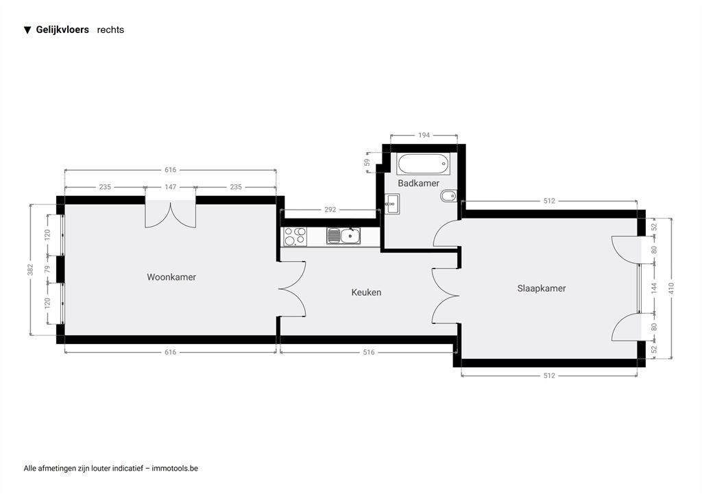 Uitzonderlijk gelijkvloersappartement met stadstuin foto 12