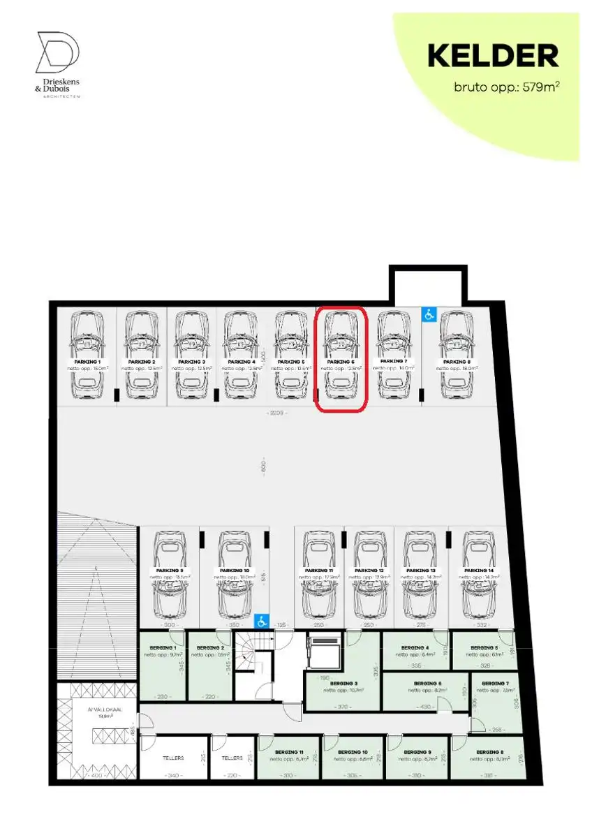 ondergrondse autostaanplaats - stadsrand foto {{pictureIndex}}