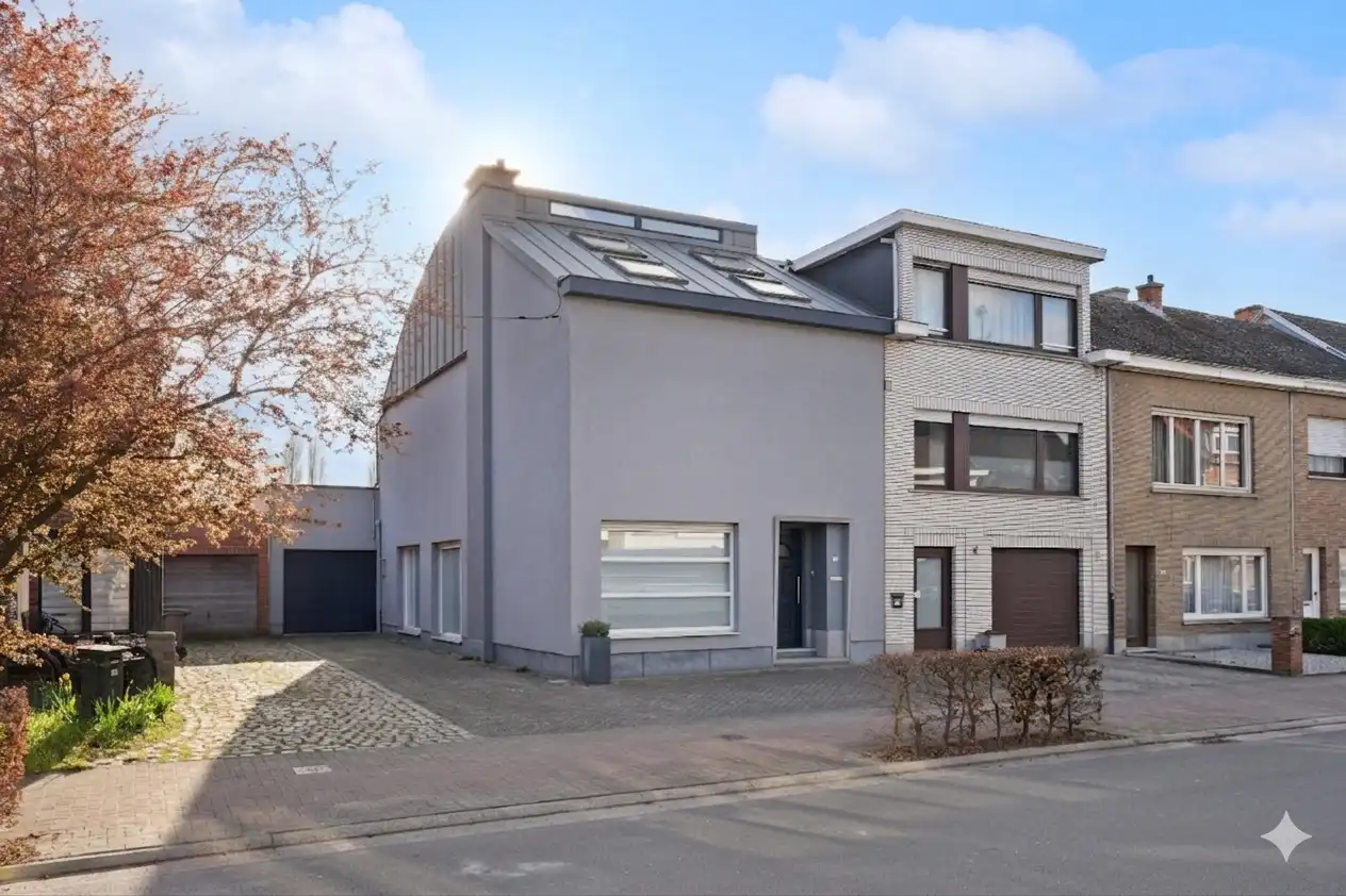 Architecturale parel met een uniek gevoel van ruimte in Zele foto 2
