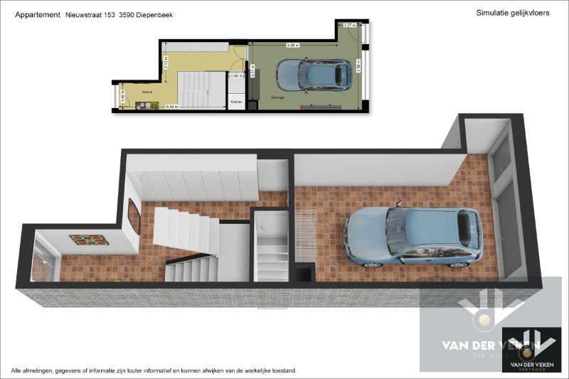 Ruim en zeer goed onderhouden triplex met veel mogelijkheden op goed bereikbare locatie in het gezellige Diepenbeek foto 43