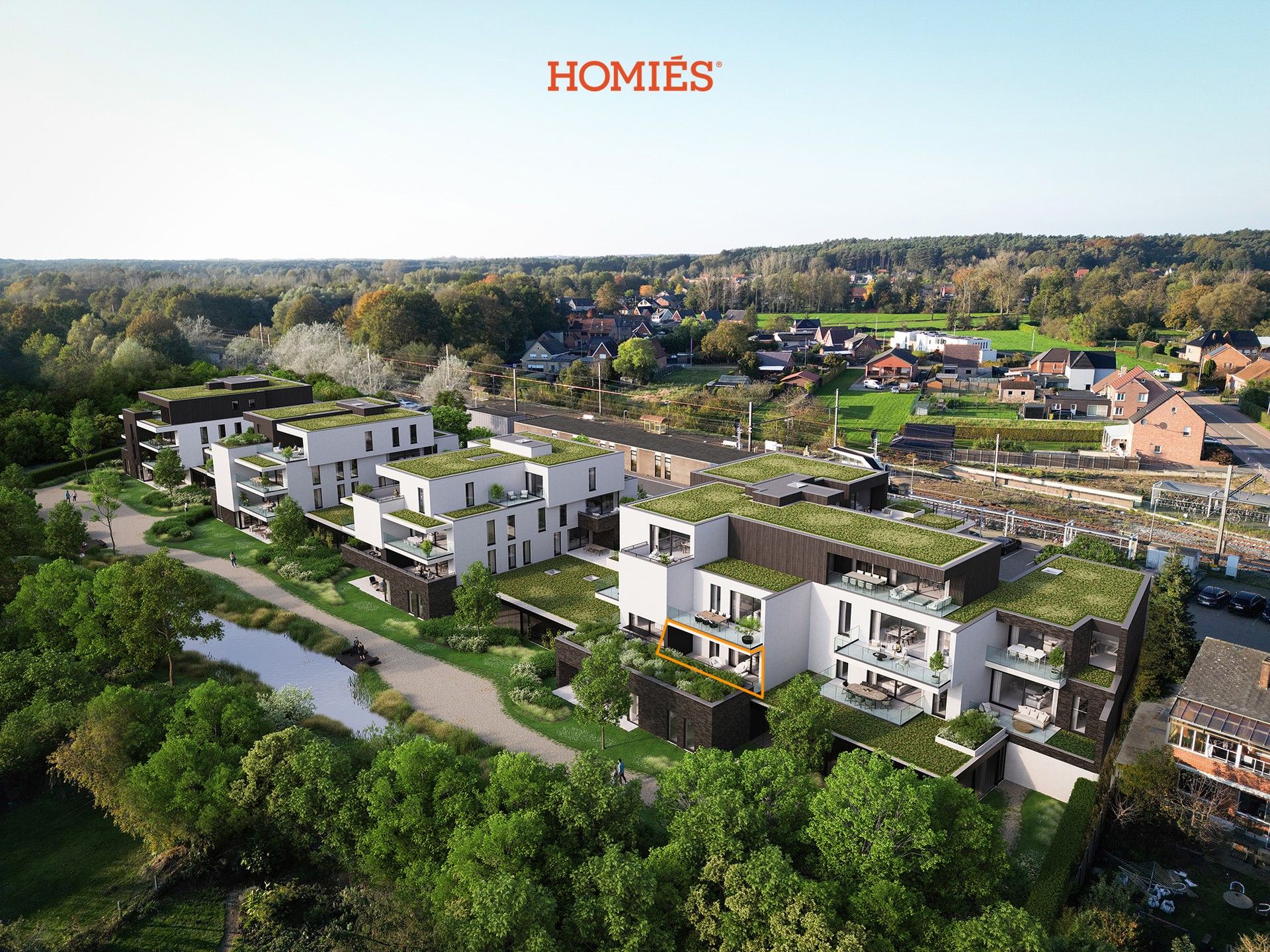 Prachtig appartement met 2 slaapkamers en zuidgericht terras foto 1