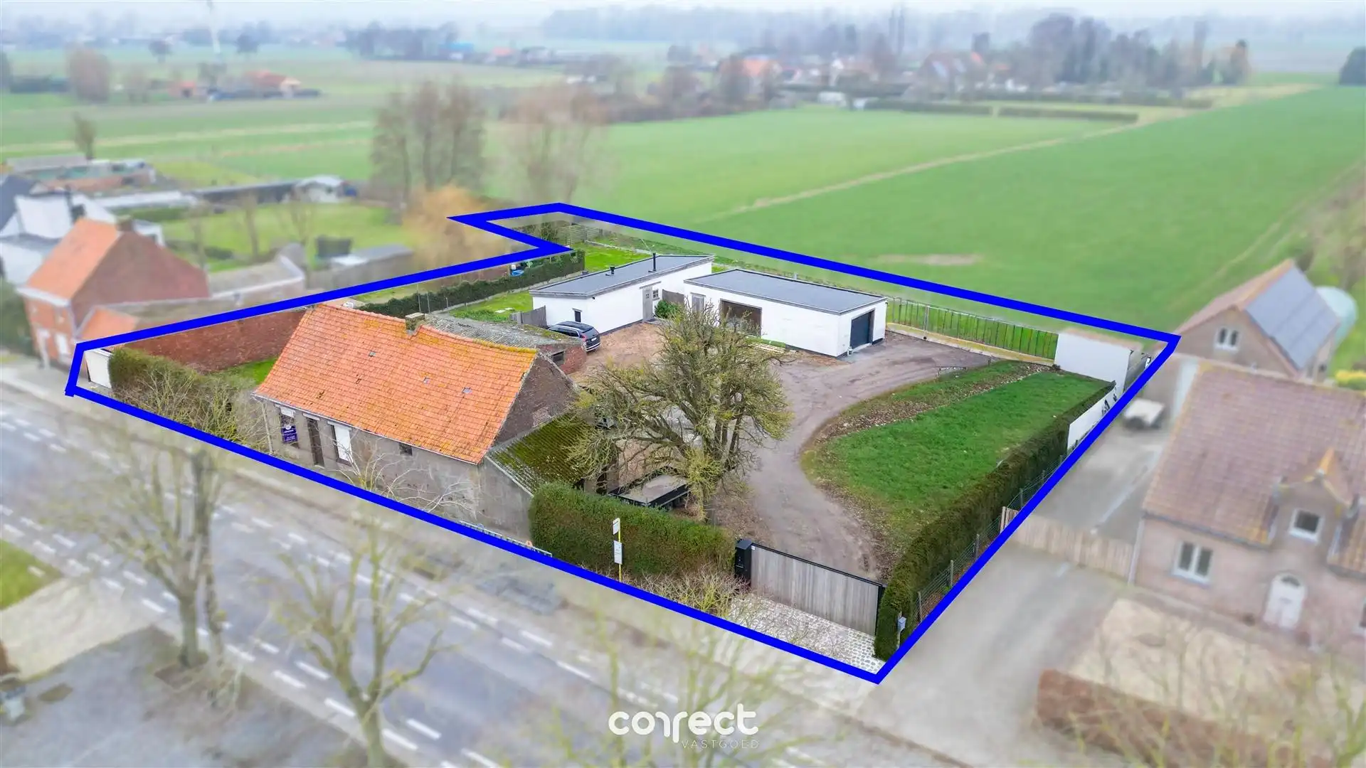 Hoofdfoto van de publicatie: Landelijke site met ontwikkelingspotentieel op een uitzonderlijke ligging.