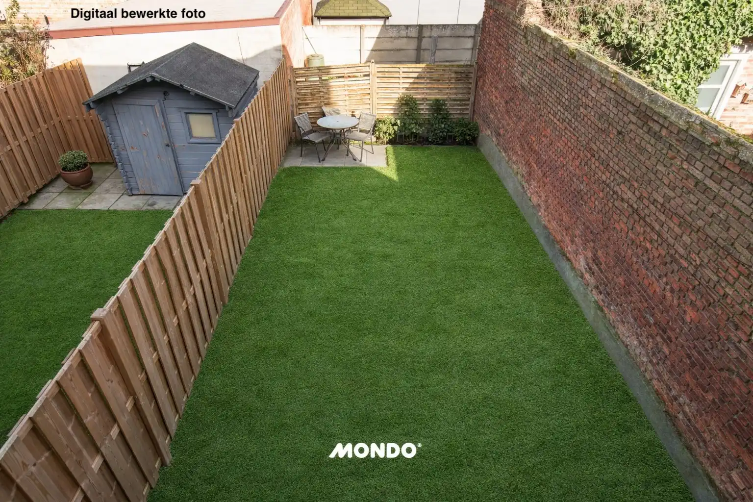 Kleinschalig gebouw met 2 appartementen en ruime garage met tuin in het centrum van Willebroek foto 15