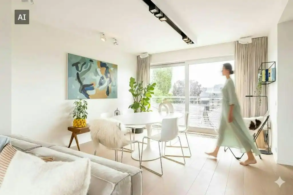 Stijlvol duplex appartement te koop aan de Kleine Bassin foto 4