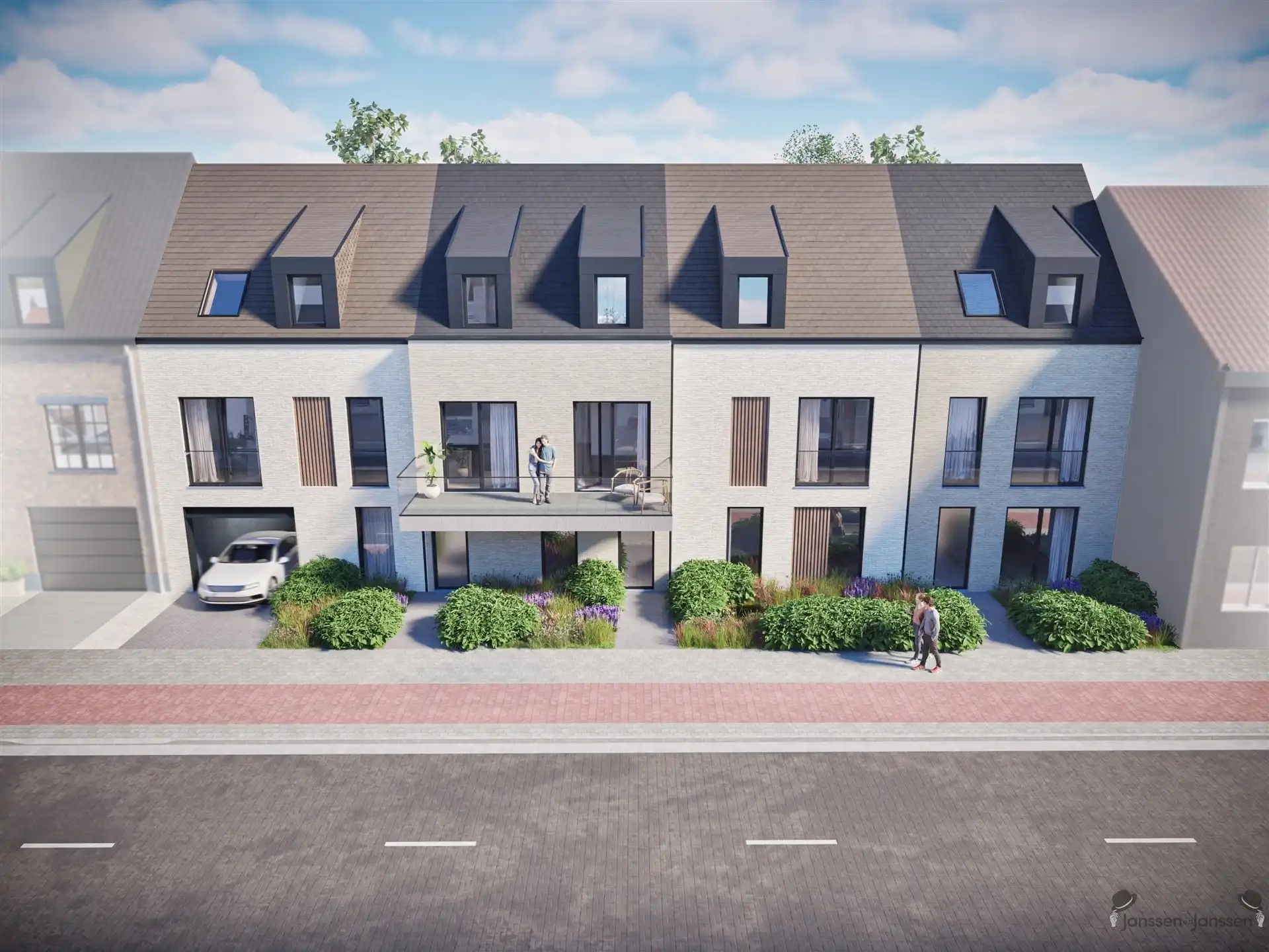 Luxueus energiezuinig gelijkvloers nieuwbouw appartement met privé tuin en terras foto 9