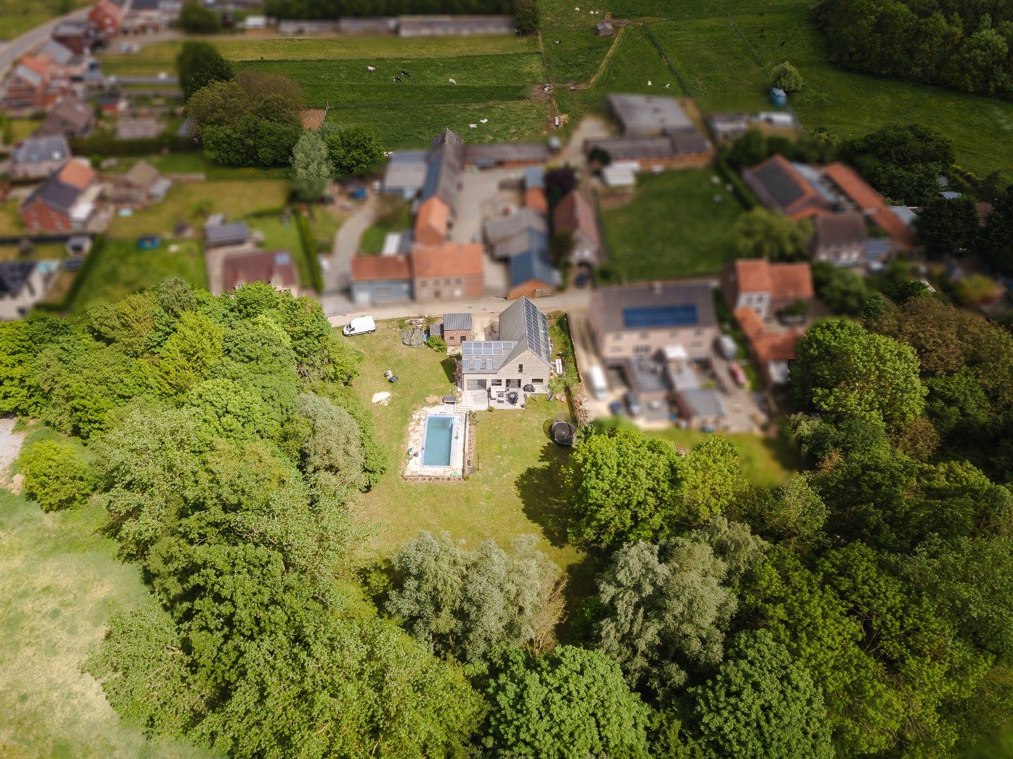 Open bebouwing op een prachtig perceel met gunstig EPC te koop in Tielt-Winge - EPC 98 kWh/m² - bewoonbare opp. 315 m² foto 2