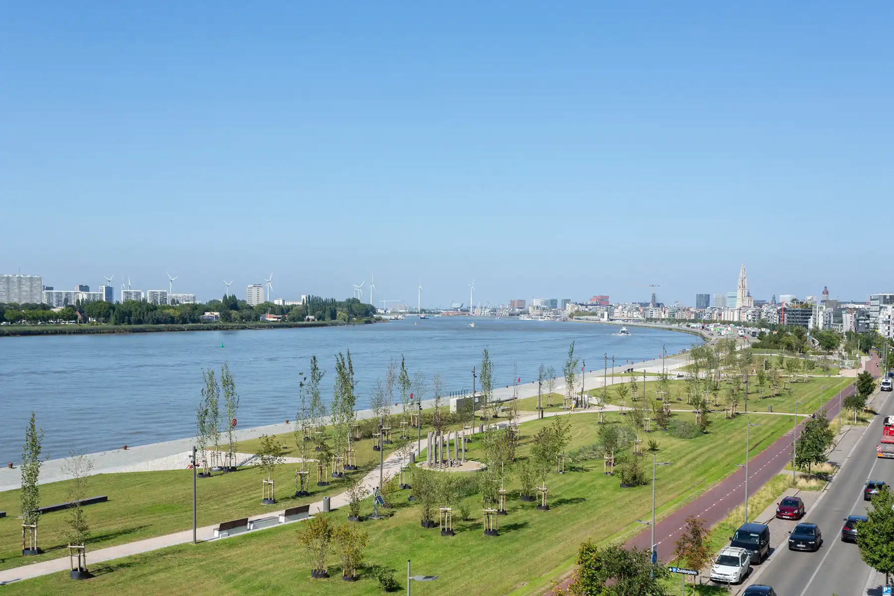 Groots wonen aan de Scheldekaaien met ruime terrassen foto 5