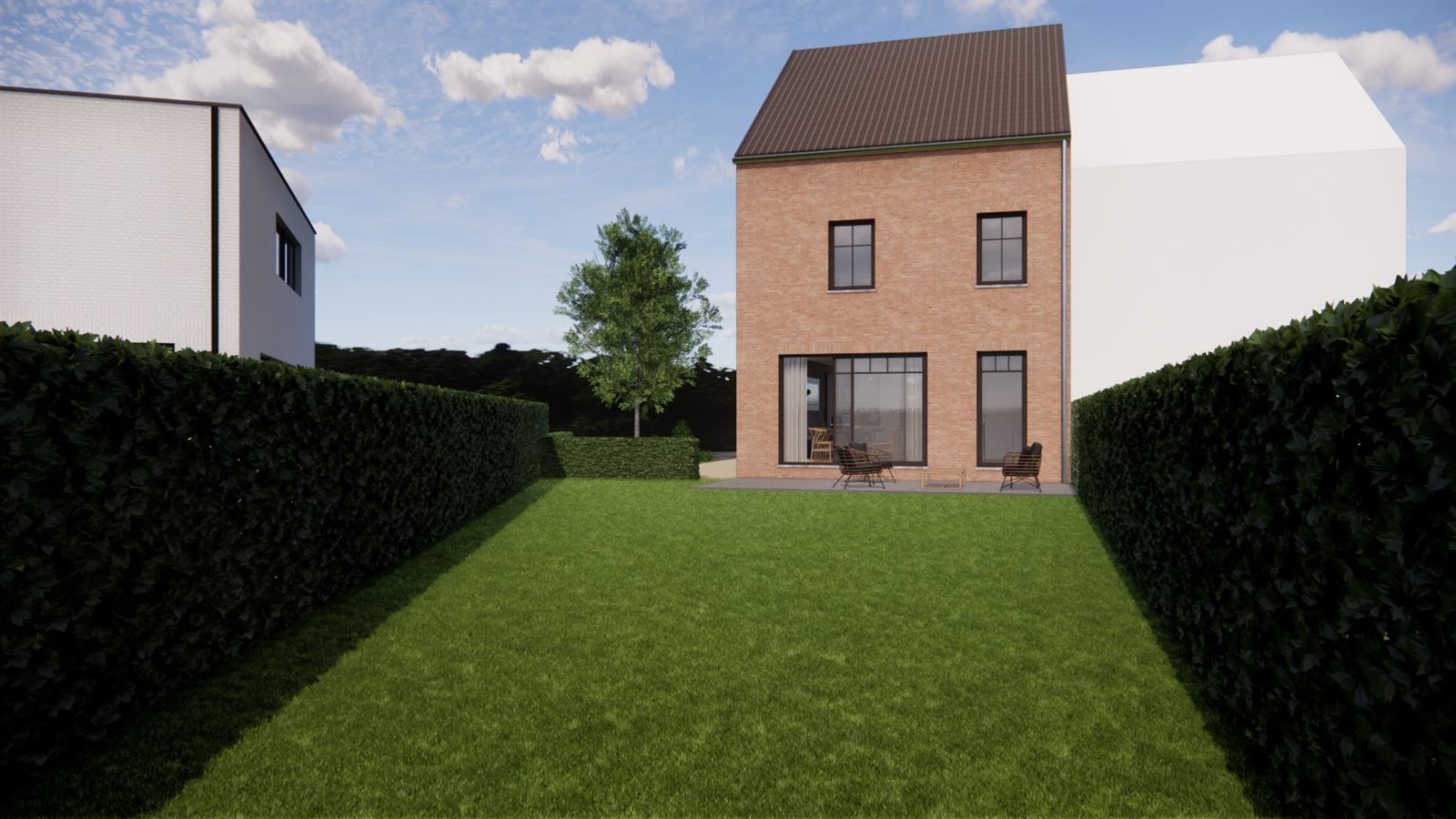 Rustig gelegen nieuwbouw met 3 slaapkamers.  foto 3