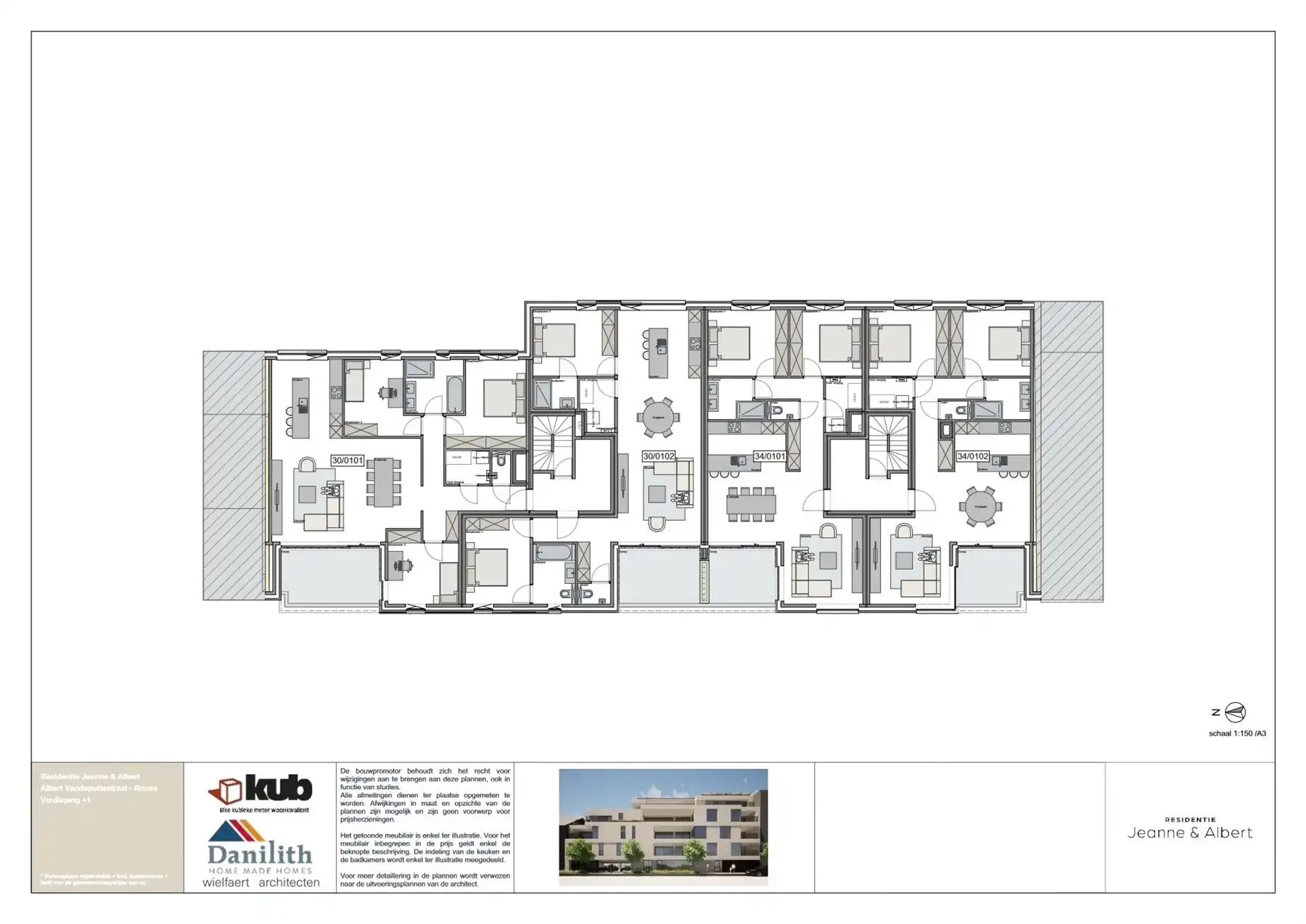 Residentieel gelegen, nieuwbouw 3 slaapkamer appartementen foto 7