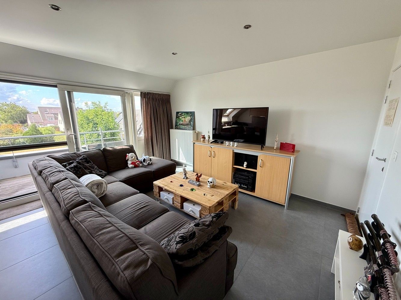 Trendy duplex appartement in centrum Zingem foto 3