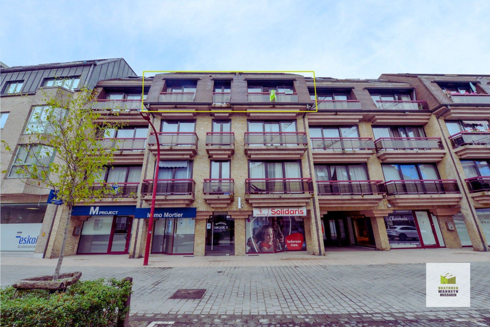 Hoofdfoto van de publicatie: Ruim 1-slpk appartement in centrum Aalter